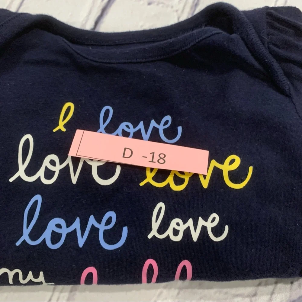 Gap onesie love my daddy 3-6 m